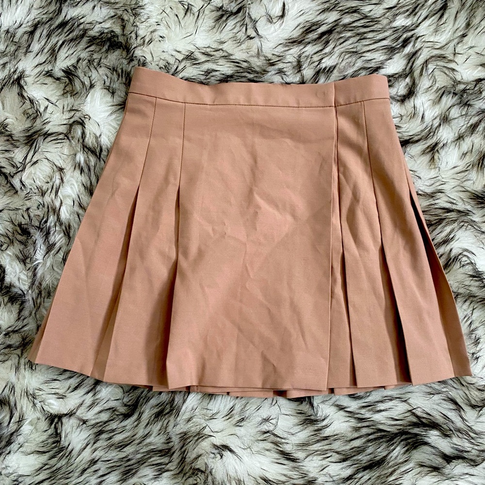 NWOT ASOS Pleated Wrap Skirt